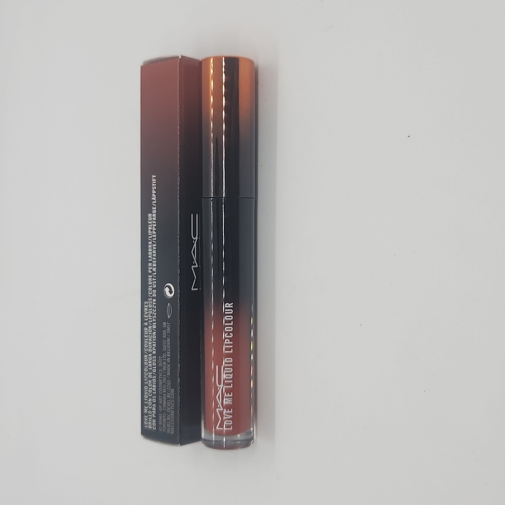 Mac Cosmetics #485 Bragging Rights Love Me Liquid Lip Colour NIB